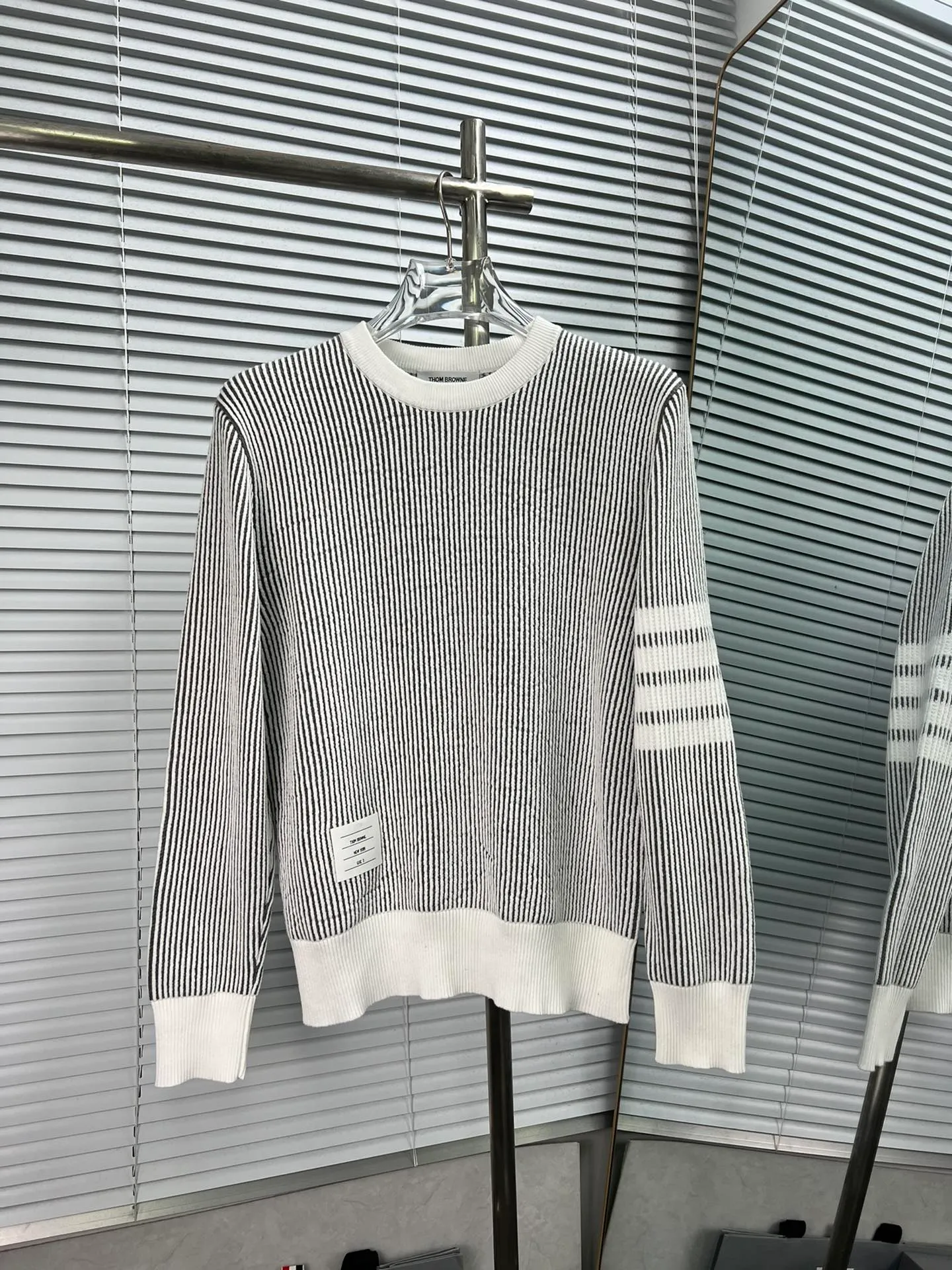 Thom Browne ， ， ， stoll 357 ： Gray Blue Sizes：1234